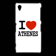 Coque Sony Xpéria Z1 I love Athenes
