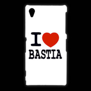 Coque Sony Xpéria Z1 I love Bastia