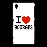 Coque Sony Xpéria Z1 I love Bourges