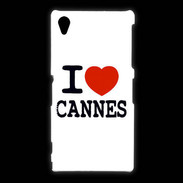 Coque Sony Xpéria Z1 I love Cannes