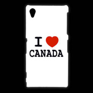 Coque Sony Xpéria Z1 I love Canada