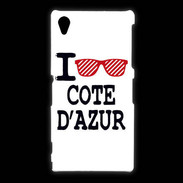 Coque Sony Xpéria Z1 I love Cote d'Azur 2
