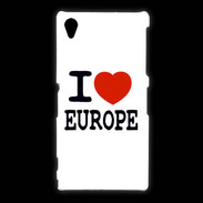 Coque Sony Xpéria Z1 I love Europe