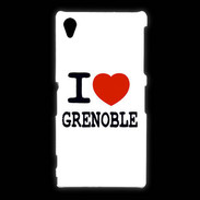 Coque Sony Xpéria Z1 I love Grenoble