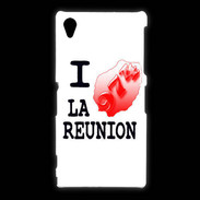 Coque Sony Xpéria Z1 I love La Réunion 2