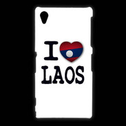 Coque Sony Xpéria Z1 I love Laos 2