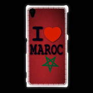 Coque Sony Xpéria Z1 I love Maroc 3