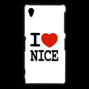 Coque Sony Xpéria Z1 I love Nice