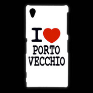 Coque Sony Xpéria Z1 I love Porto Vecchio