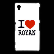 Coque Sony Xpéria Z1 I love Royan