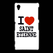 Coque Sony Xpéria Z1 I love Saint Etienne