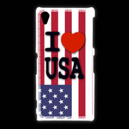 Coque Sony Xpéria Z1 I love USA 3