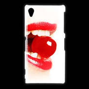 Coque Sony Xpéria Z1 Bouche sexy PR10