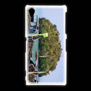 Coque Sony Xpéria Z1 DP Barge en bord de plage