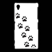 Coque Sony Xpéria Z1 pattes de chats/chiens 1