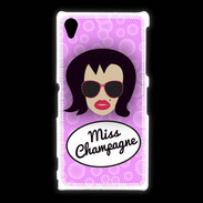 Coque Sony Xpéria Z1 Miss Champagne Brune