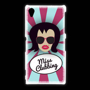 Coque Sony Xpéria Z1 Miss Clubbing Brune