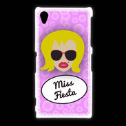 Coque Sony Xpéria Z1 Miss Fiesta Blonde