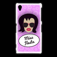 Coque Sony Xpéria Z1 Miss Fiesta Brune