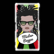 Coque Sony Xpéria Z1 Mister Reggae Blanc