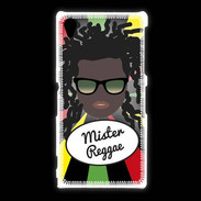 Coque Sony Xpéria Z1 Mister Reggae Black