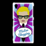 Coque Sony Xpéria Z1 Mister Shopping Blond