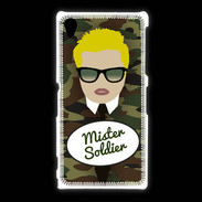 Coque Sony Xpéria Z1 Mister Soldier Blond