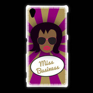 Coque Sony Xpéria Z1 Miss business Black