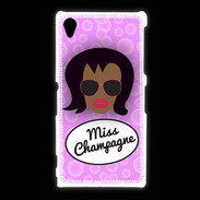 Coque Sony Xpéria Z1 Miss Champagne Black