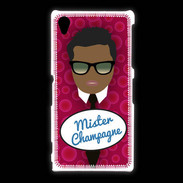 Coque Sony Xpéria Z1 Mister Champagne Black