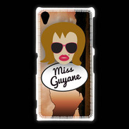 Coque Sony Xpéria Z1 Miss Guyane Rousse