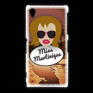 Coque Sony Xpéria Z1 Miss Martinique Rousse