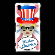 Coque Sony Xpéria Z1 Mister América Blond