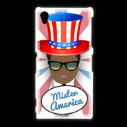 Coque Sony Xpéria Z1 Mister América Black