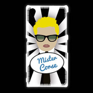 Coque Sony Xpéria Z1 Mister Corse Blond