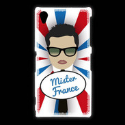 Coque Sony Xpéria Z1 Mister France Brun
