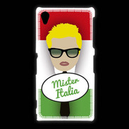 Coque Sony Xpéria Z1 Mister Italie Blond