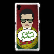 Coque Sony Xpéria Z1 Mister Portugal Brun