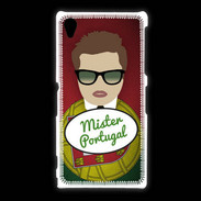 Coque Sony Xpéria Z1 Mister Portugal Chatain