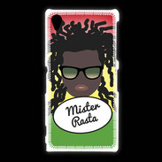 Coque Sony Xpéria Z1 Mister Rasta Black