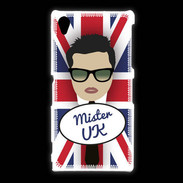 Coque Sony Xpéria Z1 Mister UK Brun