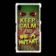 Coque Sony Xpéria Z1 Keep Calm and Be Mutant