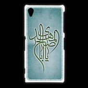 Coque Sony Xpéria Z1 Islam B Turquoise