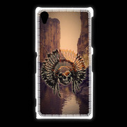 Coque Sony Xpéria Z1 indien crane