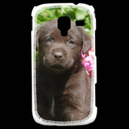 Coque Samsung Galaxy Ace 2 Chien labrador chocolat 3