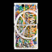 Coque Sony Xpéria Z Ultra Symbole de la paix Imagine