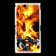 Coque Sony Xpéria Z Ultra Pompier soldat du feu