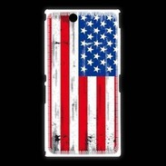 Coque Sony Xpéria Z Ultra Drapeau USA grunge et vintage 5