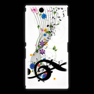 Coque Sony Xpéria Z Ultra Farandole de notes de musique 1