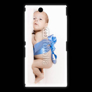 Coque Sony Xpéria Z Ultra Bébé ruban bleu